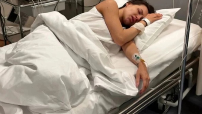 Лерчек в больнице / Фото: соцсети