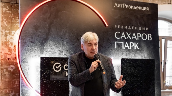 Встреча с Евгением Водолазкиным в Барнауле / Фотограф: Дмитрий Днепровский