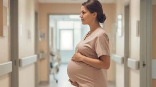 Беременная женщина / Изображение сгенерировано GigaChat от Сбера / amic.ru