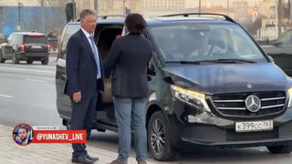 Глава АвтоВАЗа уехал на Mercedes / Фото: кадр с видео на канале "Юнашев LIVE"