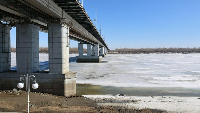 Река Обь 30 марта / Фото: Екатерина Смолихина / amic.ru