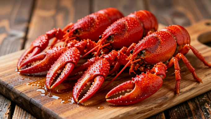 Вареные раки / Изображение сгенерировано Алиса AI / amic.ru