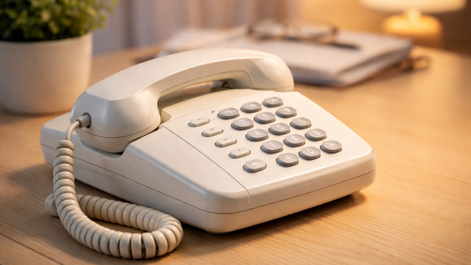Стационарный телефон / Фото: создано в нейросети ChatGPT