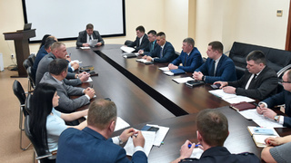 Совещание в мэрии Барнаула / Фото: официальный сайт города Барнаула 