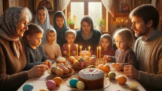 Пасха / Изображение сгенерировано GigaChat от Сбера / amic.ru