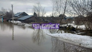 Обстановка в поселке Промышленном / Фото: "ЧП Бийск"