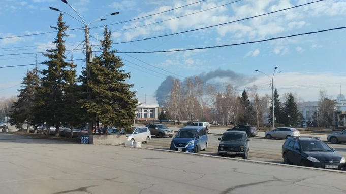 В Барнауле загорелся строящийся дом / Фото: amic.ru