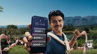 Смартфон. Мужчина / Фото: пресс-служба Т2
