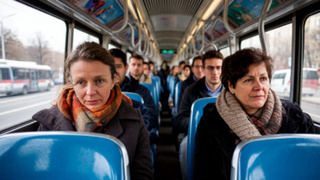 Общественный транспорт / Изображение сгенерировано "Шедеврум" от ИИ YandexART / amic.ru