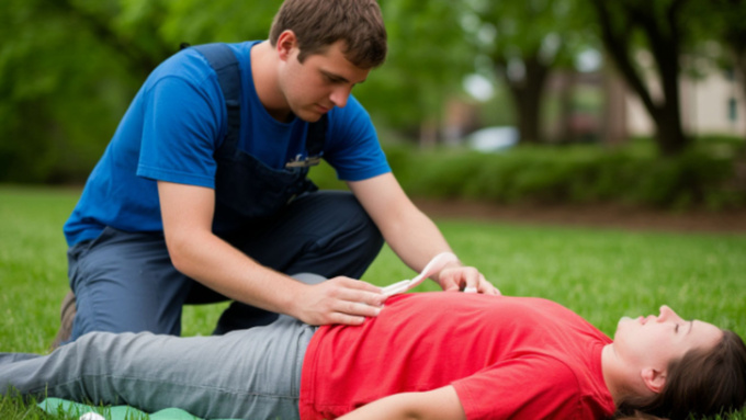 Первая медицинская помощь / Изображение сгенерировано "Шедеврум" от ИИ YandexART / amic.ru