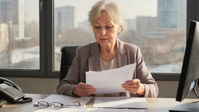 Пенсионерка / Изображение сгенерировано GigaChat от Сбера / amic.ru