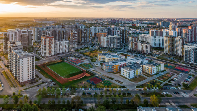 Новый микрорайон / Фото: создано в нейросети ChatGPT