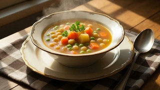 Гороховый суп / Изображение сгенерировано GigaChat от Сбера / amic.ru