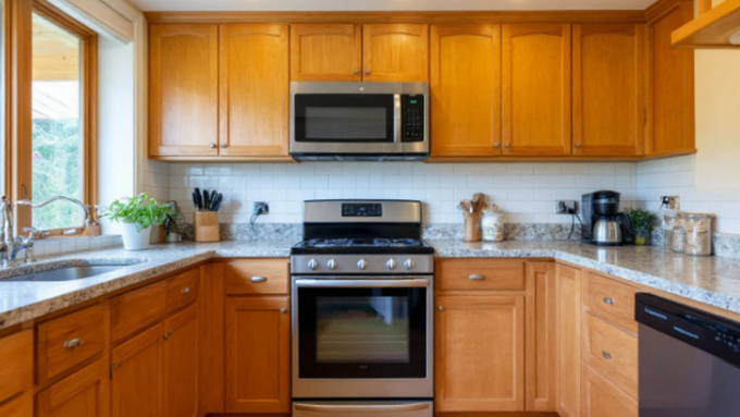 Встраиваемая техника, духовой шкаф /  Изображение сгенерировано "Шедеврум" от ИИ YandexART / amic.ru