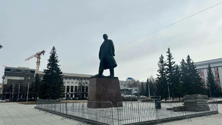 Памятник Владимиру Ленину / Фото: Вера Климанова / "Вести Алтай"
