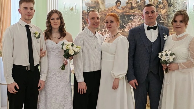 Молодожены / Фото: Управление юстиции Алтайского края&nbsp;