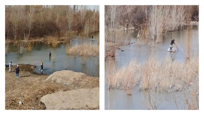 Купальный сезон на Взлетной / Фото: "Катунь 24"