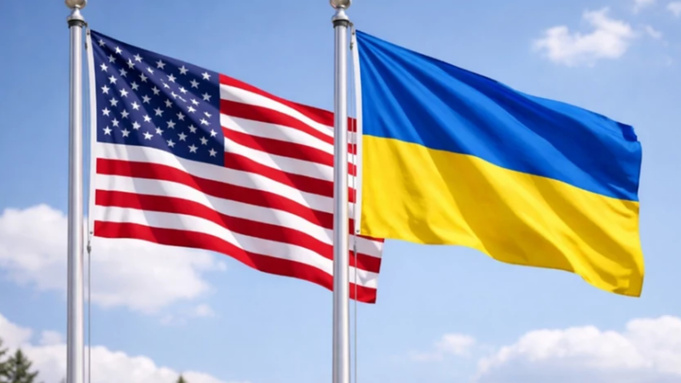Украина и США / Изображение сгенерировано ИИ ChatGPT / amic.ru