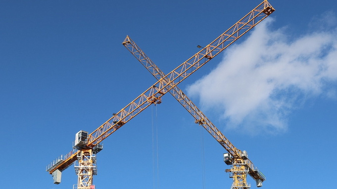 Строительство в Барнауле / Фото: Екатерина Смолихина / amic.ru