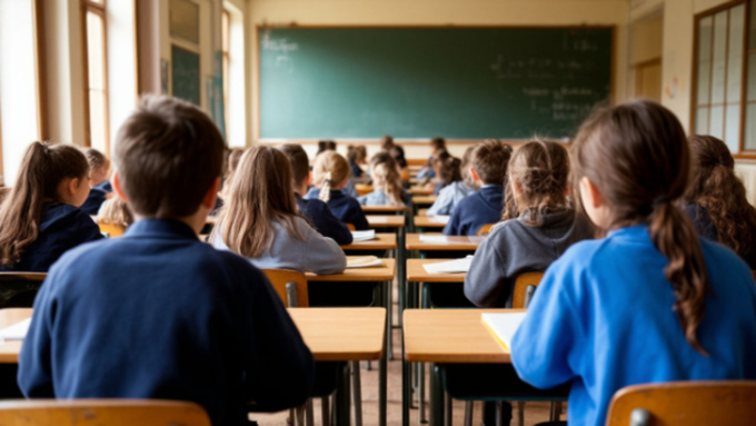 Школа, урок / Изображение сгенерировано "Шедеврум" от ИИ YandexART / amic.ru