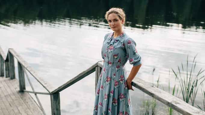 Главная героиня исторической мелодрамы "Берега любви"/ Фото: Телеканал "Домашний"