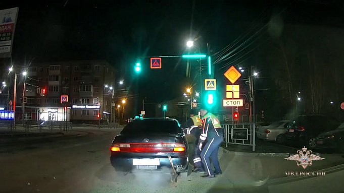 Момент правонарушения / Фото: портал "МВД медиа"