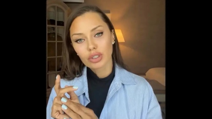 Виктория Боня / Фото: кадр из обращения Виктории Бони