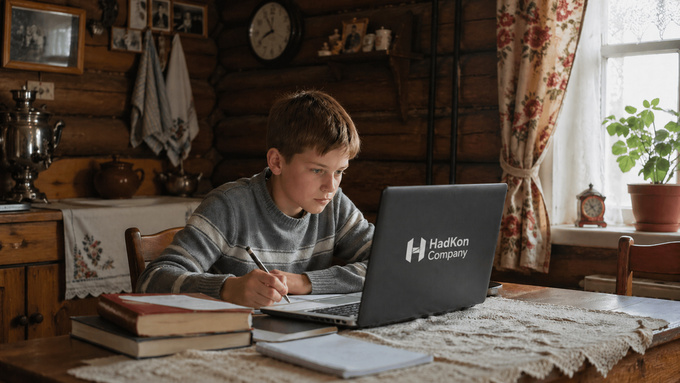 Школьник делает уроки / Фото: создано в нейросети ChatGPT
