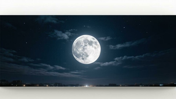 Луна / Изображение сгенерировано GigaChat от Сбера / amic.ru