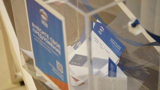 Ящик с предложениями / Фото: пресс-служба партии "Единая Россия"
