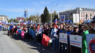 Первомай в Барнауле / Фото: amic.ru