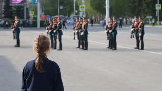 Репетиция Парада Победы /  Фото: Екатерина Смолихина / amic.ru