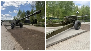 Установленные пушки / Фото: Администрация Бийска