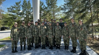 Ученики военно-медицинского класса / Фото: Антон Мамонтов