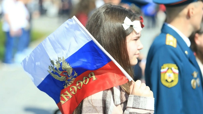 Парад Победы в Барнауле / Фото: Екатерина Смолихина/ amic.ru