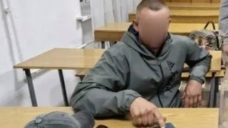 Задержанный мужчина / Фото: ГУ МВД России по Алтайскому краю
