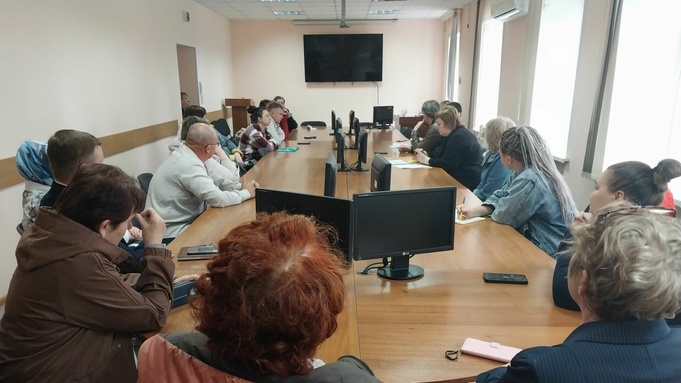Прием граждан / Фото: пресс-служба партии "Справедливая Россия"