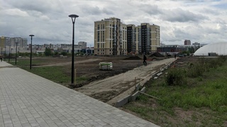 Второй этап благоустройства будущего парка 300-летия Барнаула / Фото: amic.ru