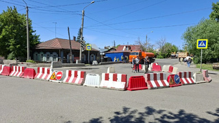 Ремонт на Ядринцева в Барнауле / Фото: amic.ru