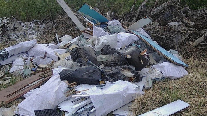Обнаруженная свалка / Фото: алтайский Россельхознадзор