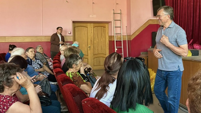 Прием Александра Терентьева / Фото: пресс-служба партии "Справедливая Россия"