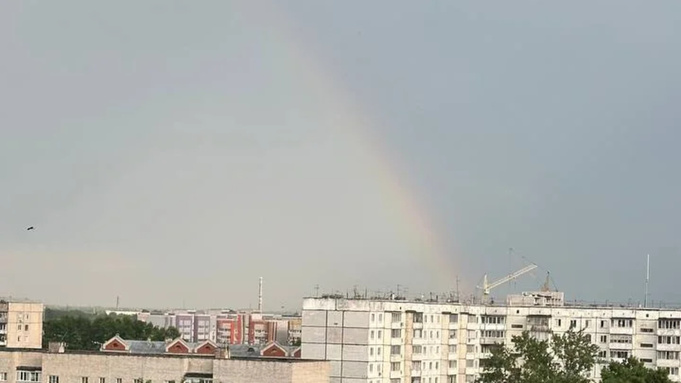 Радуга над Барнаулом / Фото: amic.ru