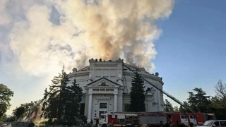 Здание Панорамы "Оборона Севастополя 1854&ndash;1855 гг.", Фото: Telegram-канал губернатора Севастополя Михаила Развожаева