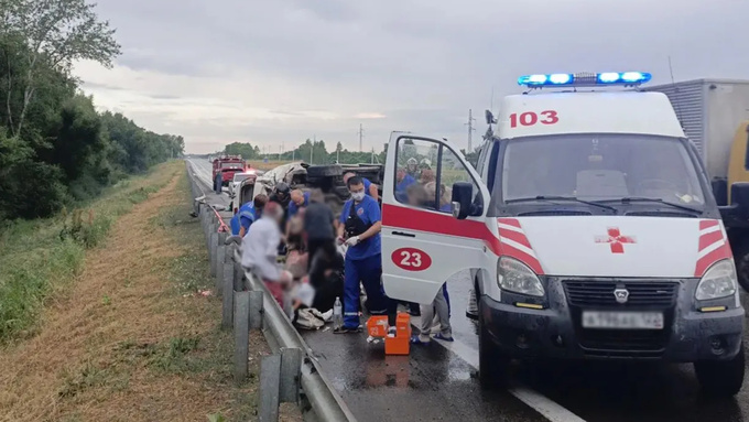 Место происшествия / Фото: Станция скорой медицинской помощи Бийска