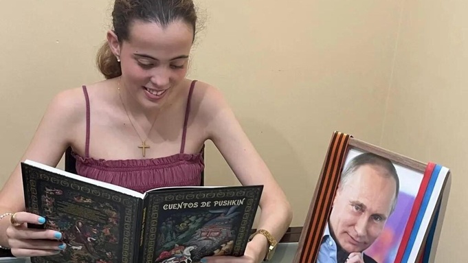 Испанская школьница Люсия / Фото: предоставлено РИА Новости Люсией