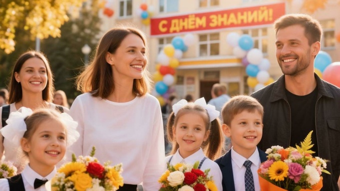 День знаний / Изображение сгенерировано ИИ ChatGPT / amic.ru