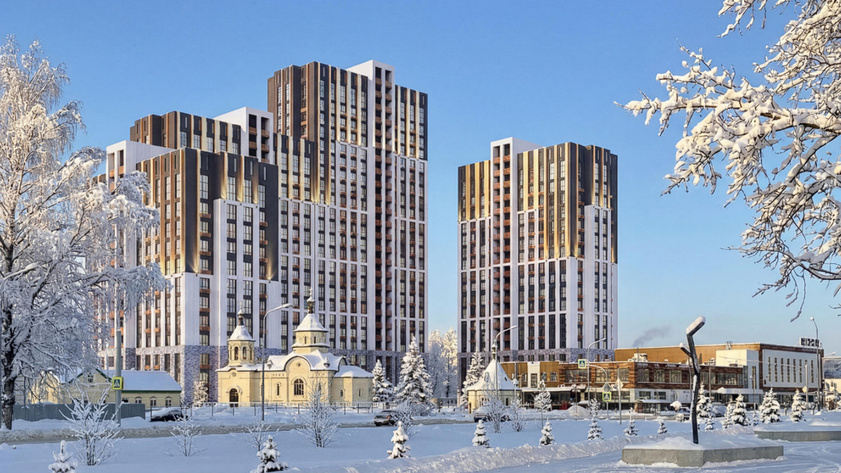 Эскизный проект ЖК на ул. Геодезической, 113 / Фото: "Мастерская Золотова"