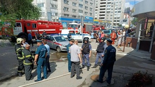 Пожар в здании кинотеатра "Премьера" / Фото: МЧС