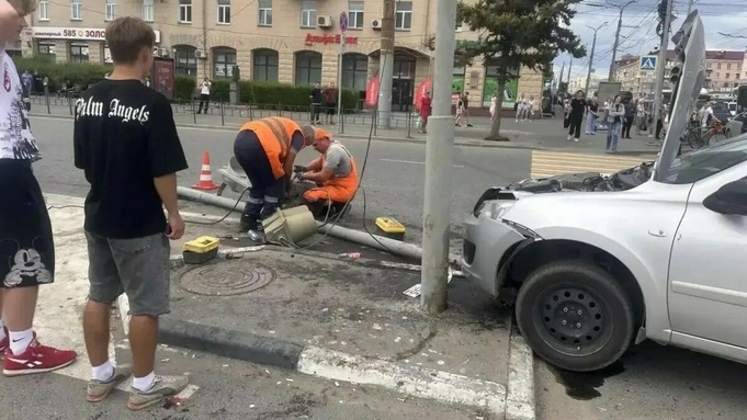 ДТП в Омске / Фото: Управление МВД России по Омской области/ВКонтакте
