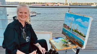 Художница Екатерина Демкина / Фото предоставлено amic.ru